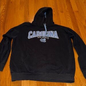 Men’s Large Champion Carolina Tar Heels Black Hoodie